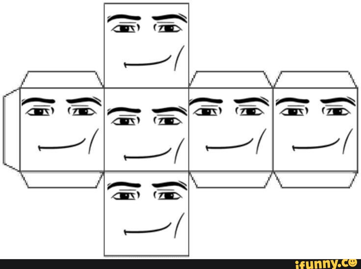 Roblox face: - iFunny Brazil