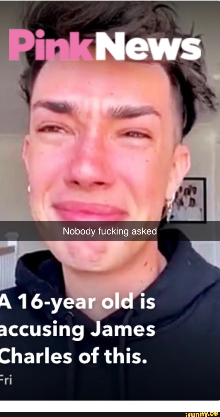 James Charles Responds to Casper Memes on Social Media