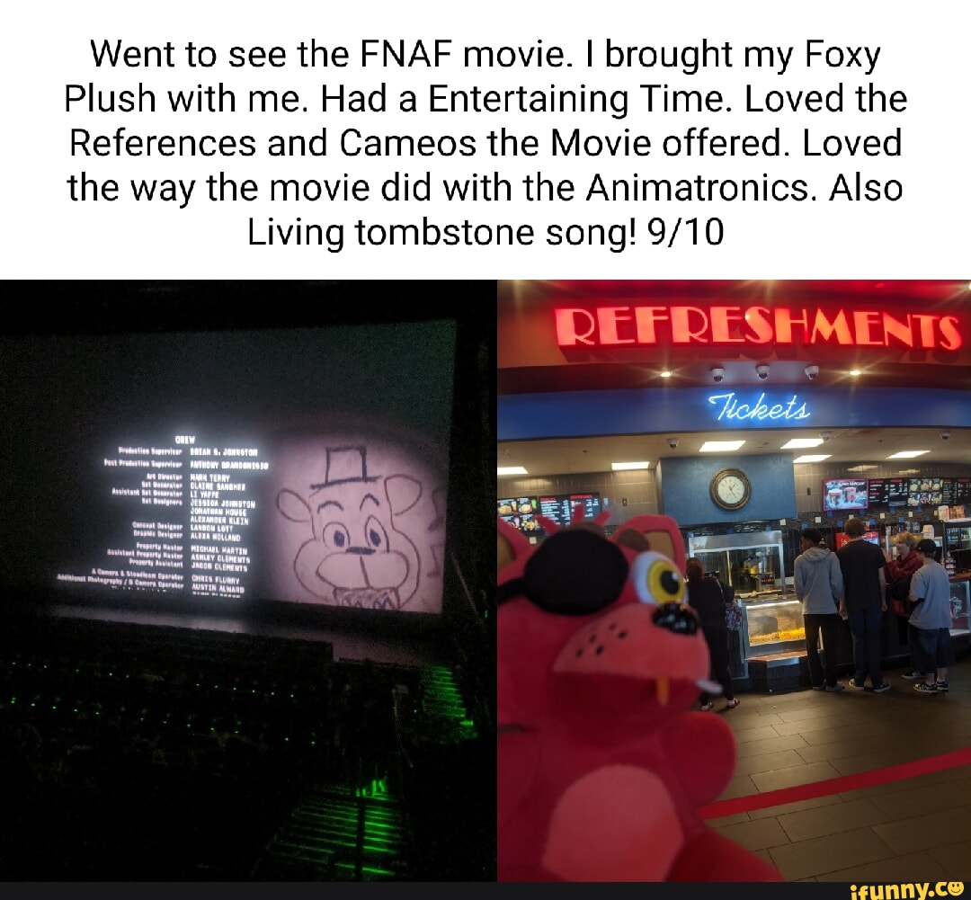 Foxy - FNAF Movie Plush