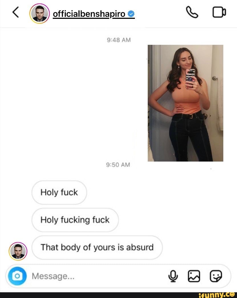 Holy fuck holy fucking fuck that body of yours