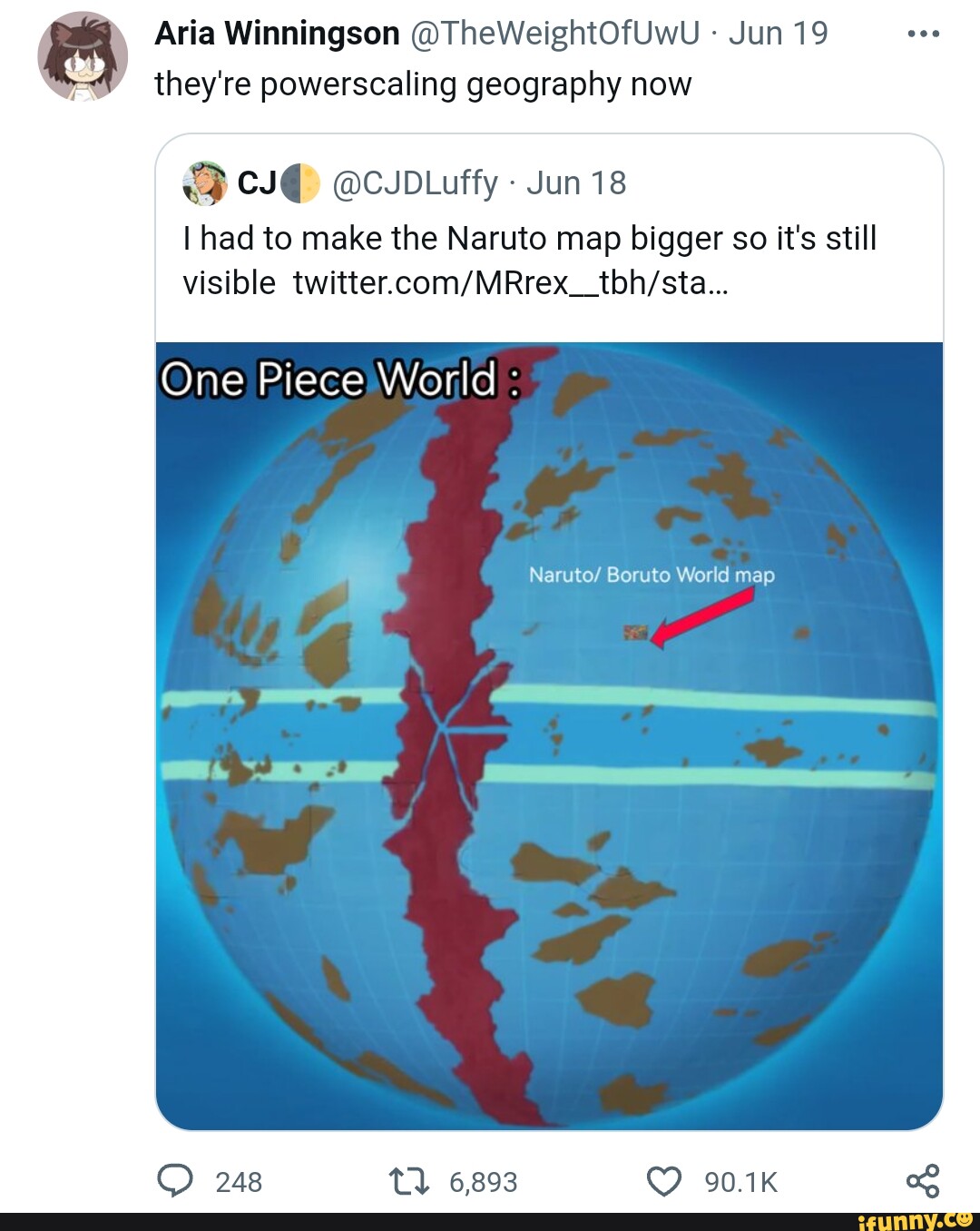 One Piece World Map!! !!