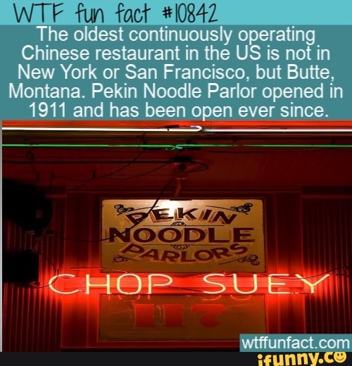 At This Chinese Restaurant in Montana, Chop Suey Is Just Part of