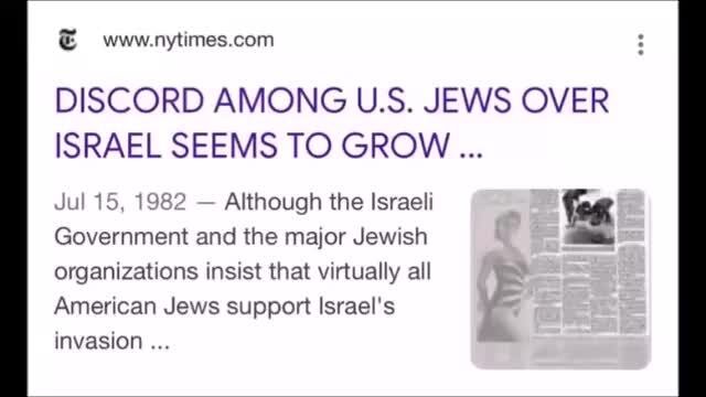 Discord Among U.S. Jews Over Israel Seems to Grow