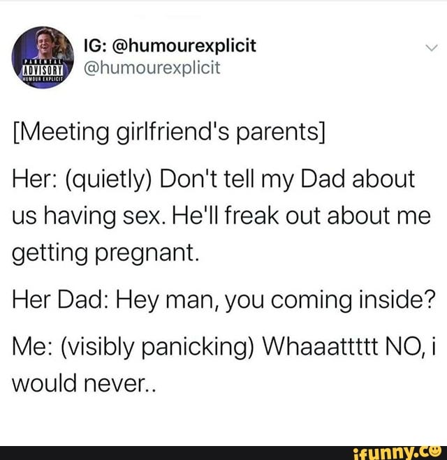 Meeting your GF's Dad