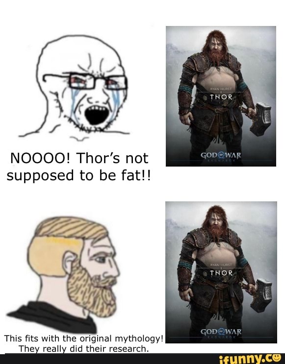 Your problem with God of War's Thor is because of fatphobia - Gayming  Magazine