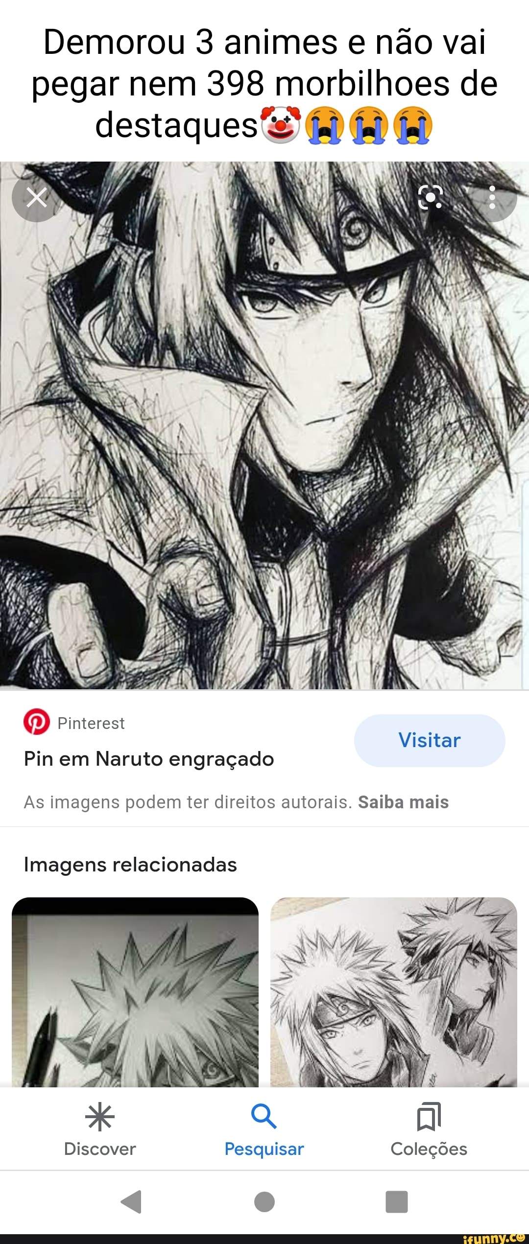 Pinterest  Melhores prints, Anime, Memes engraçados