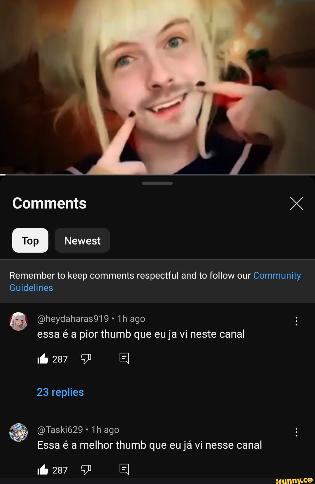 Comments Top Newest Remember to keep comments respectful and to follow ...
