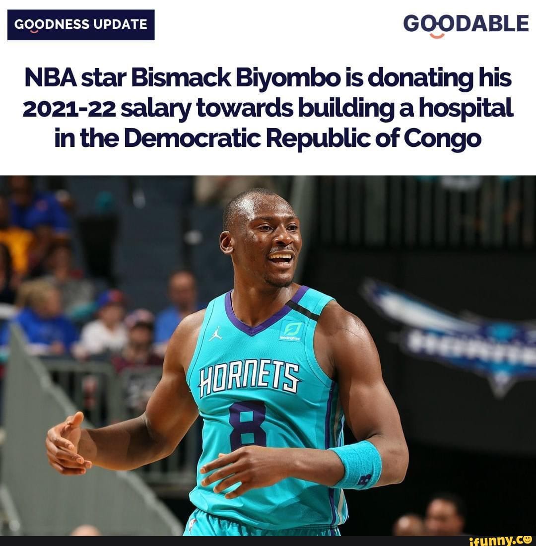 Phoenix Suns Center Bismack Biyombo Is Donating His Entire Salary To Honor  His Late Father