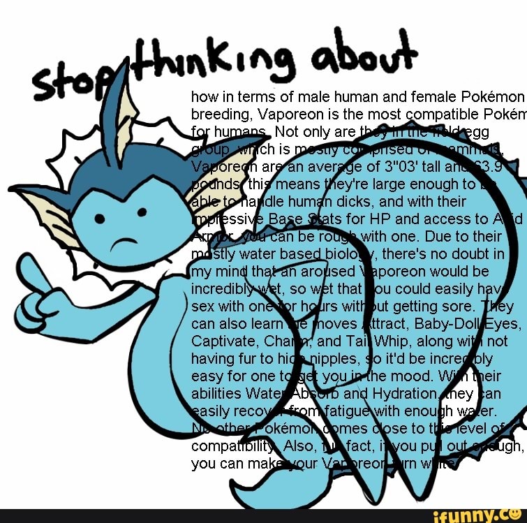 Vaporeon Human Vaporeon Human