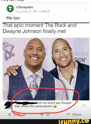 r/shitposting, Dwayne The Rock Johnson