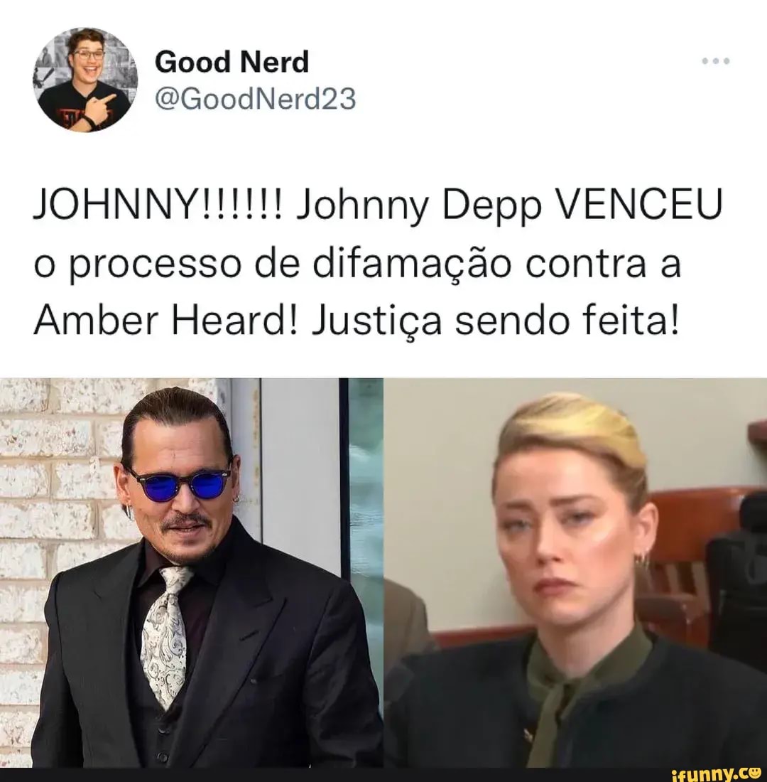 O que acontece se Johnny Depp vencer processo contra a sua ex