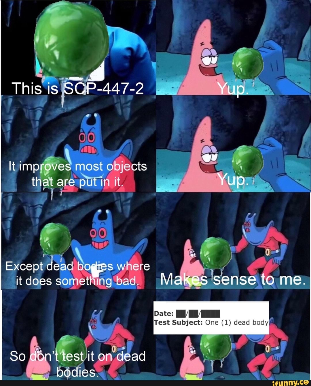 Maybe it says DO NOT OPEN for a reason (@miscuitsXD) : r/SCP