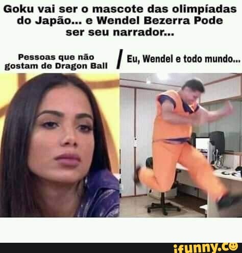 Goku sem internet? Wendel Bezerra reclama da Vivo nas redes sociais