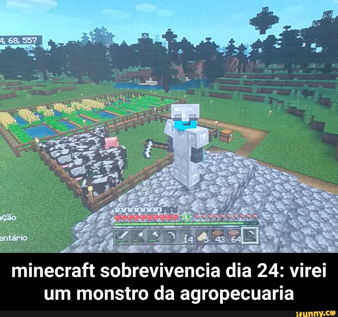 Quem você salvaria? adm da choquei curte e comenta capivara do minecraft só  olha - iFunny Brazil