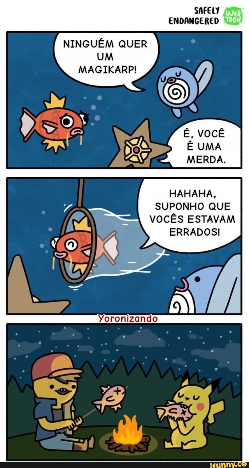 Gente, não esqueçam que além do lol vs Pokémons, vocês também podem sugerir  desafios pra eu fazer no Pokémon Quetzal, como usar um time baseado no meu  perfil, só Magikarp, etc 