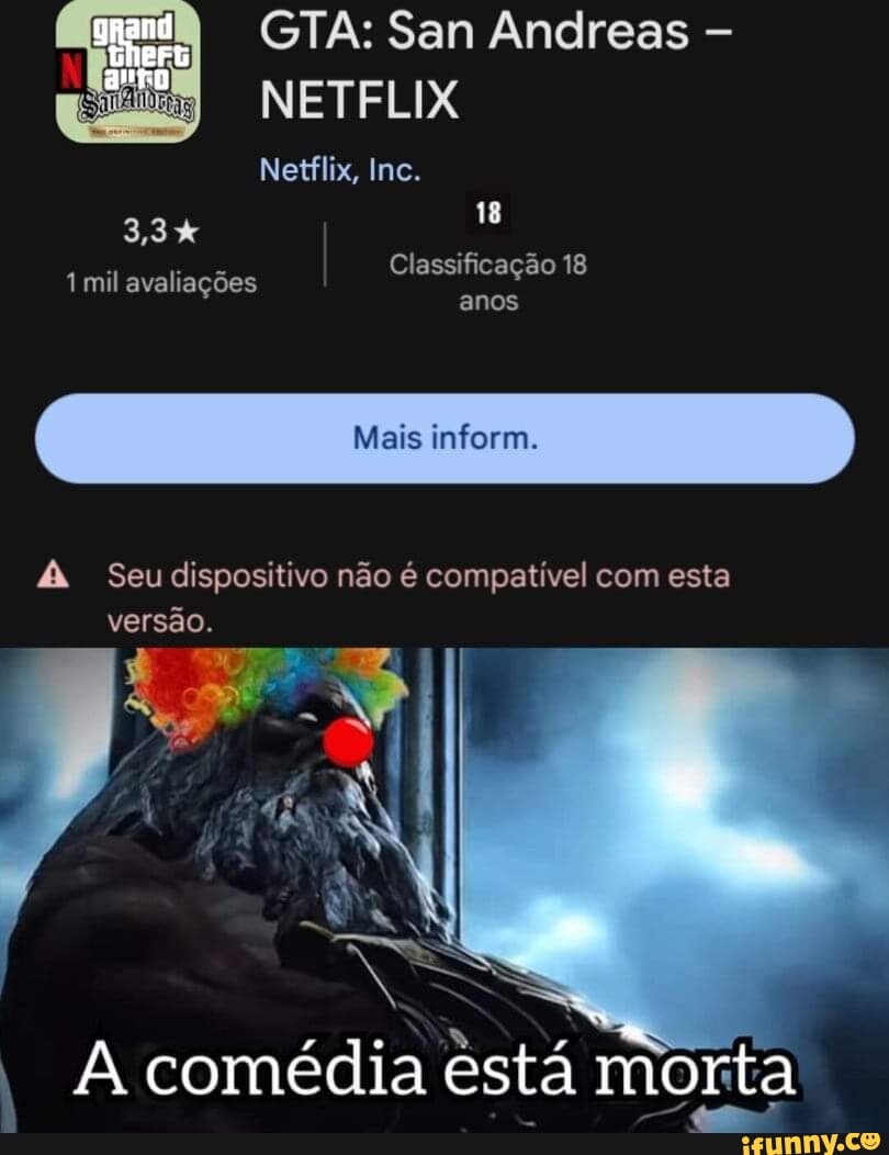 BE Netflix SI) Adoption - iFunny Brazil