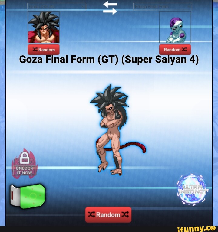 Goku Super Sayajin Cósmico Infinito (SSCI) - iFunny Brazil