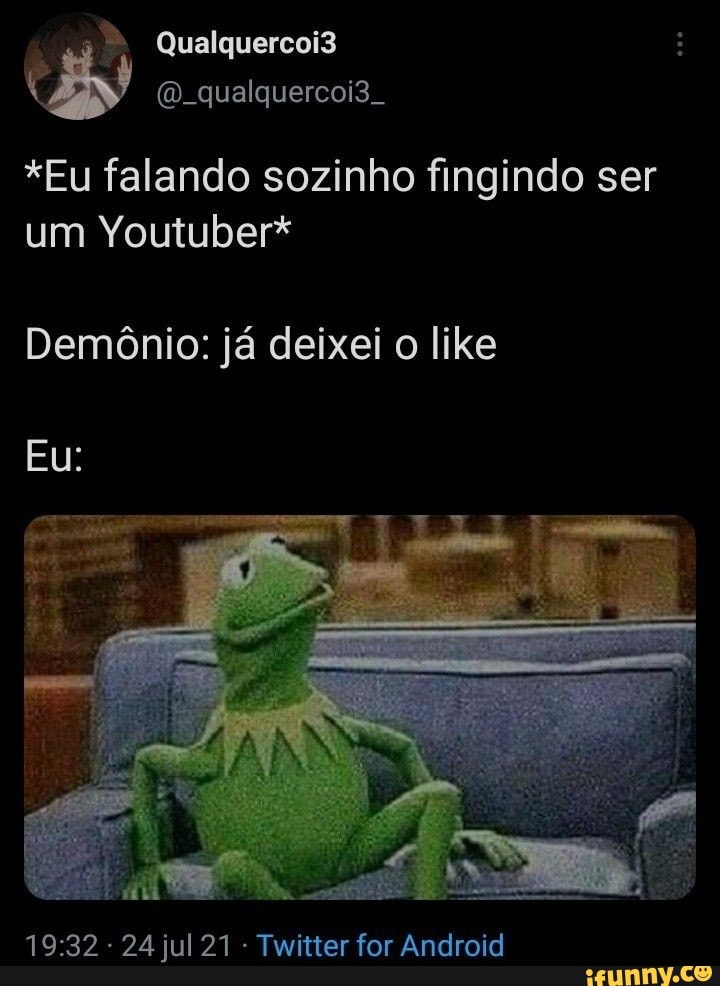 Experiência Flamino 752 mil inscritos INSCREVER-SE Comentários 4,9 mil Se  Jesus mandou não entrar na deep web, quem sou eu, vou passar é longe kkkkk  - iFunny Brazil