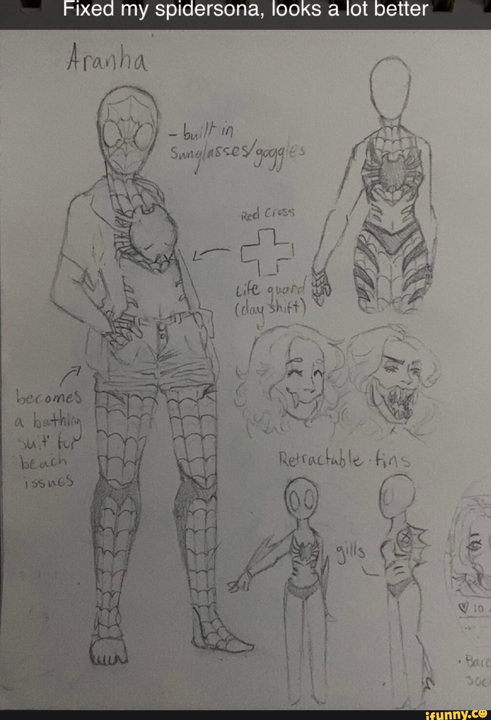 I made a Spidersona - Imgflip