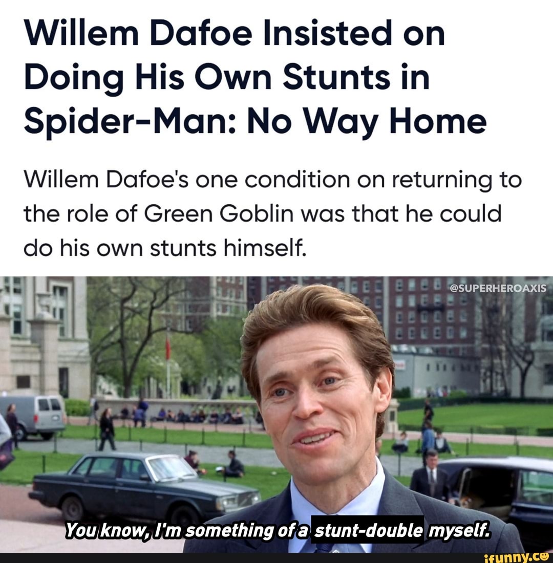 Spider-Man: No Way Home': Willem Dafoe y las condiciones que puso