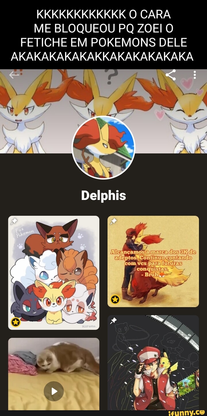 Os nomes dos pokemons da minha prima de 8 anos : r/cellbits