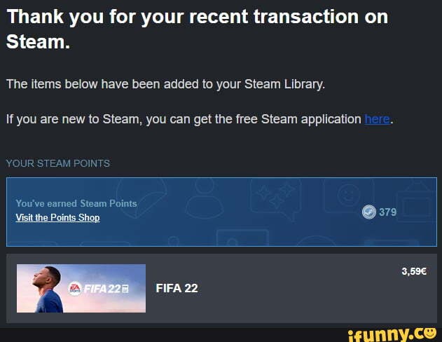 Steam Points Shop