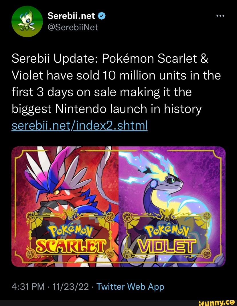 Serebii.net on X: Serebii Update: A new Pokémon Scarlet & Violet