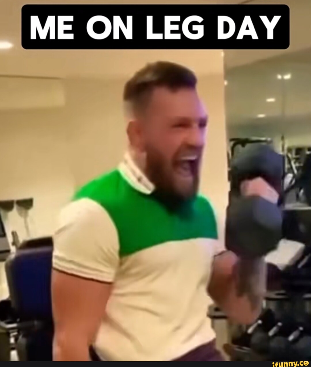 ME ON LEG DAY - iFunny Brazil