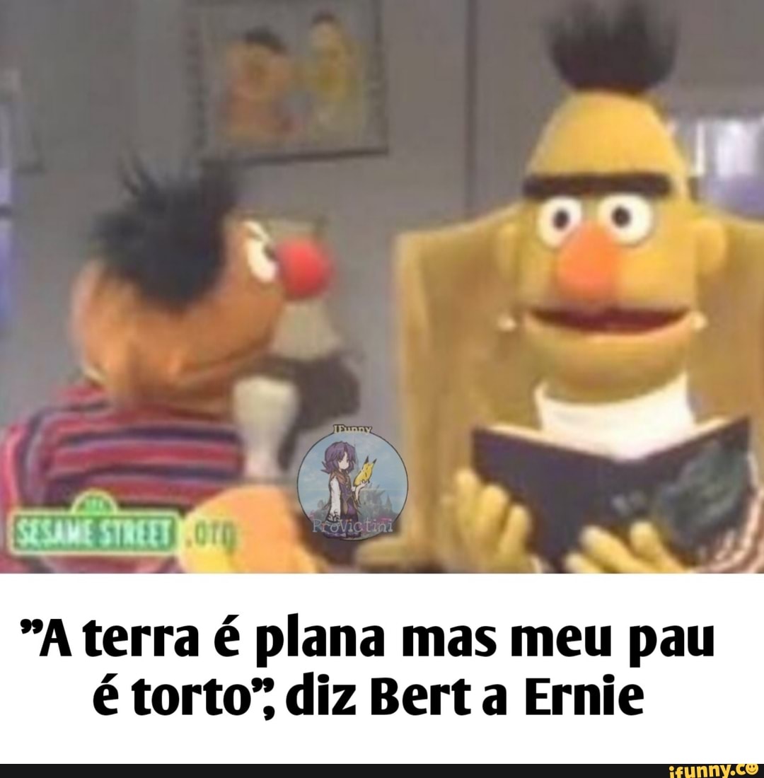 A terra é plana mas meu pau é torto