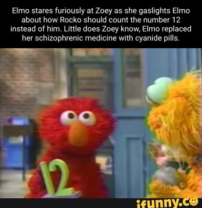 ELMO'S A PSYCHO TOO XD - Imgflip