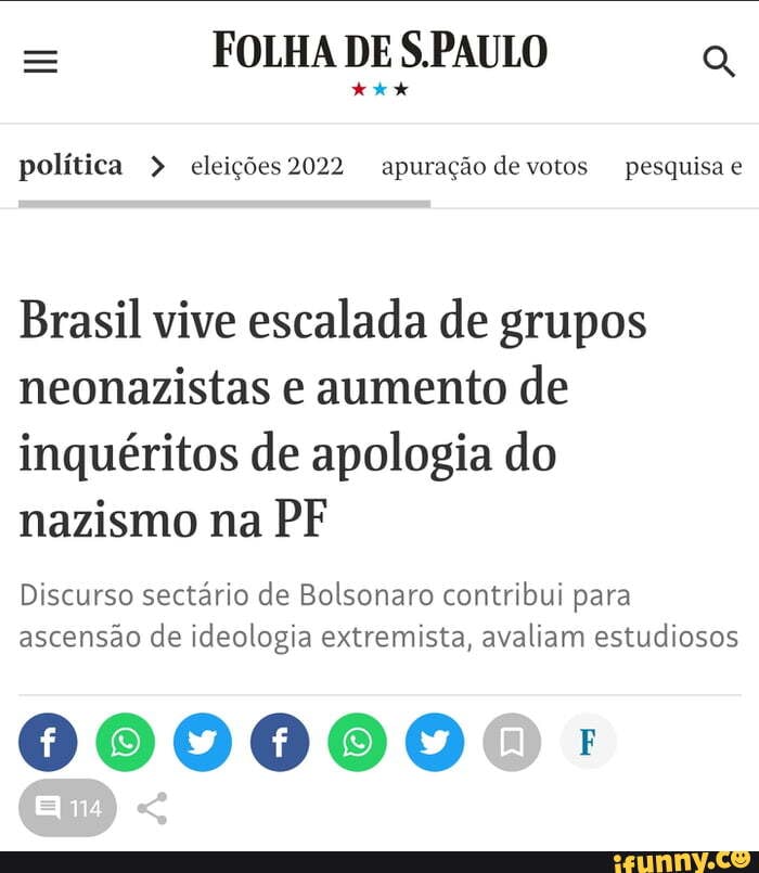 Busca: neonazismo - Folha de S.Paulo