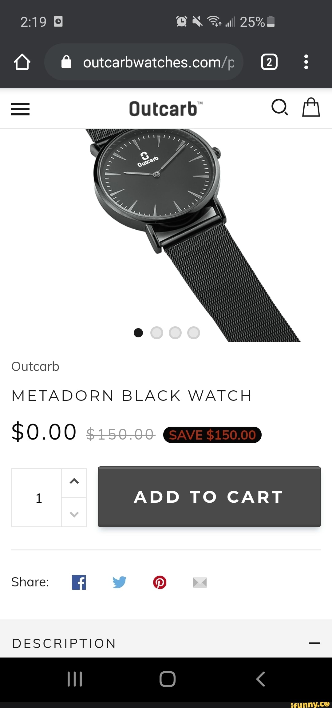 Metadorn timepiece discount