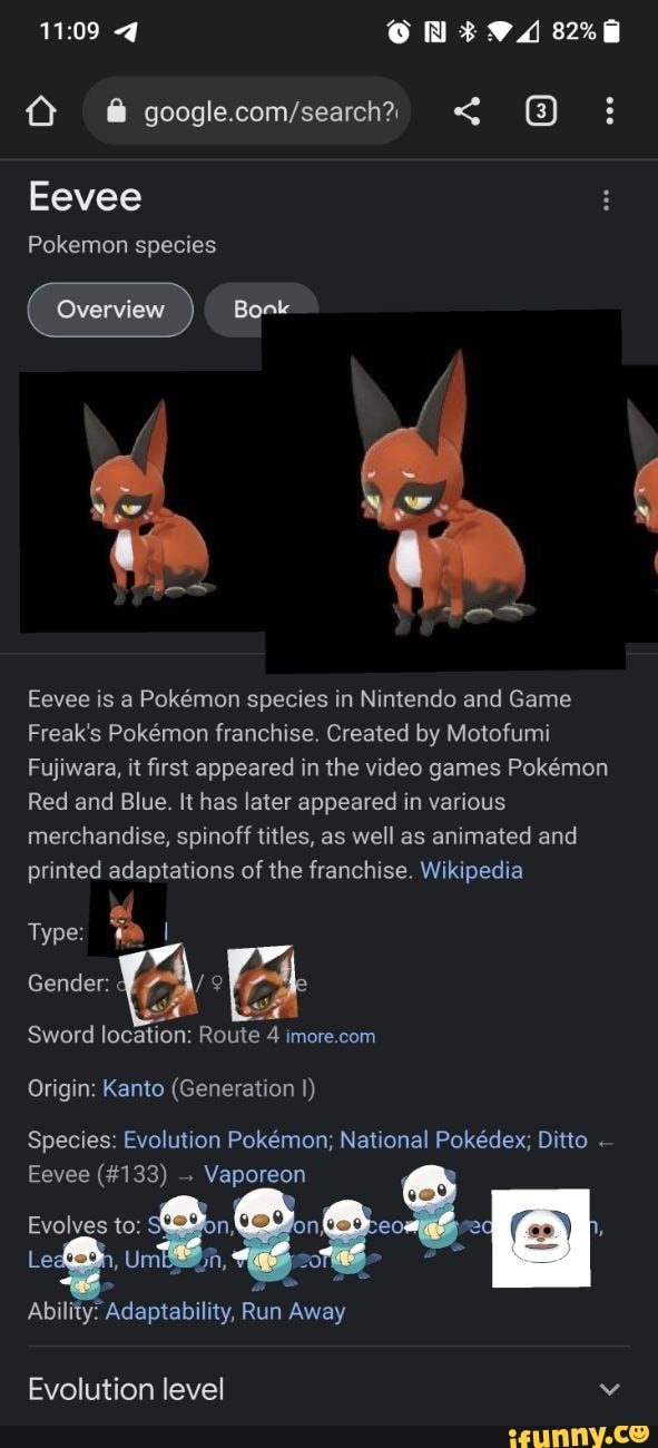Eevee, Wikia Pokémon Go