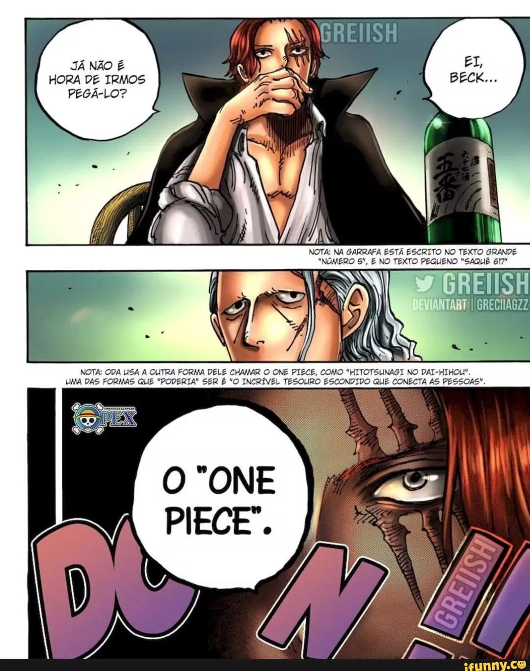 One Piece tá chato demais!. Acha logo esse tesouro!, by Aeruh