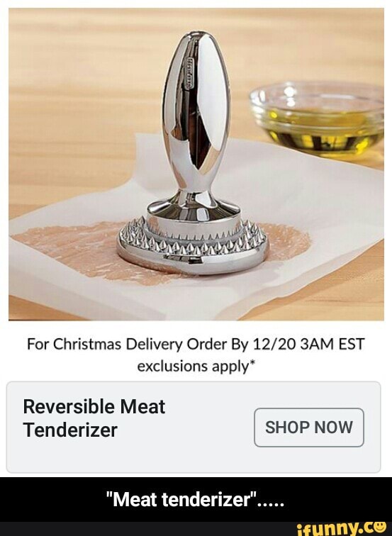 Reversible Meat Tenderizer