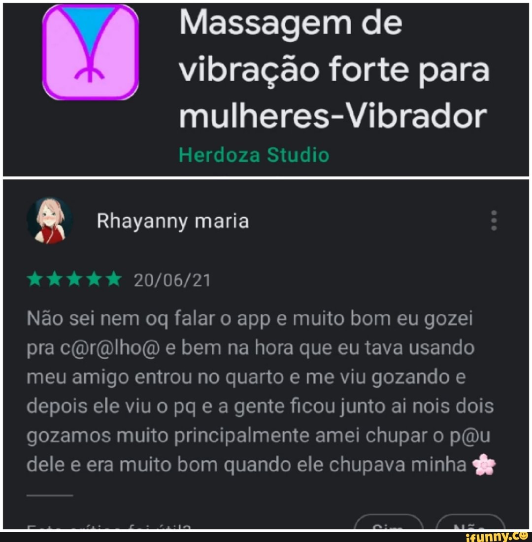 Massagem de vibração forte para mulheres-Vibrador Não sei nem oq falar o  app e muito