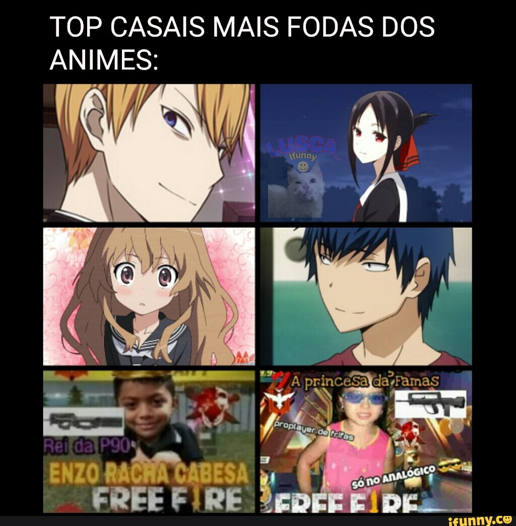 TOP CASAIS MAIS FODAS DOS ANIMES: - iFunny Brazil