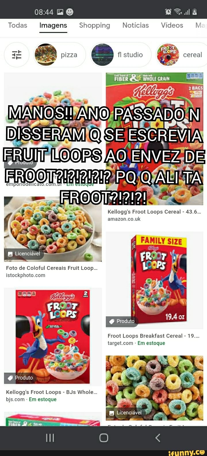 Kellogg's Froot Loops Cereal 43.6 oz 2 Bags Toucan whole grain fruit
