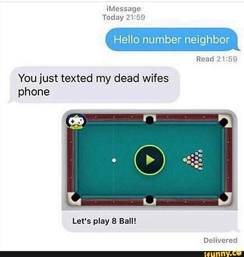 I just wanted to play 8 ball 😭 : r/facebook