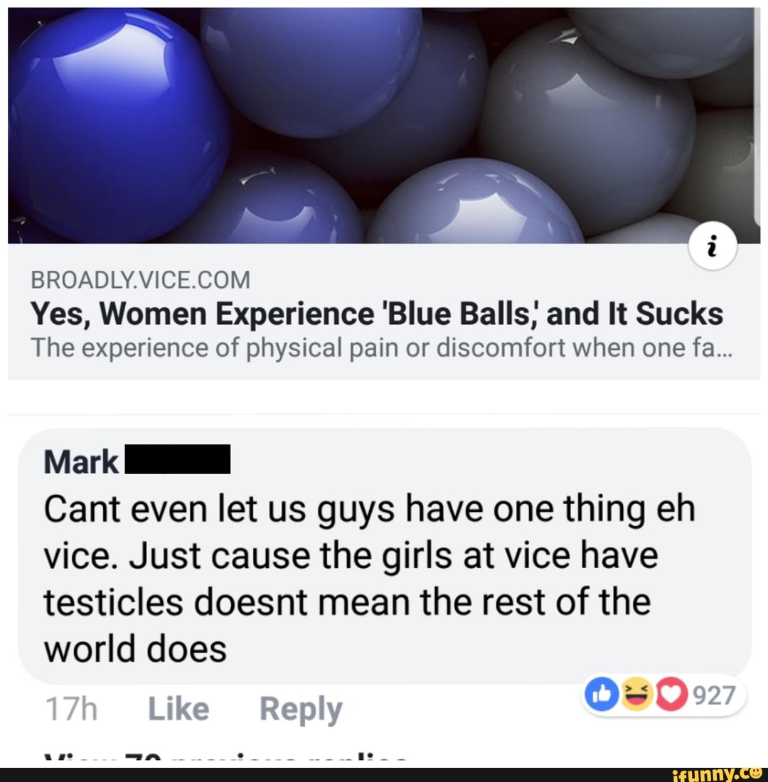 Blue Balls Meaning