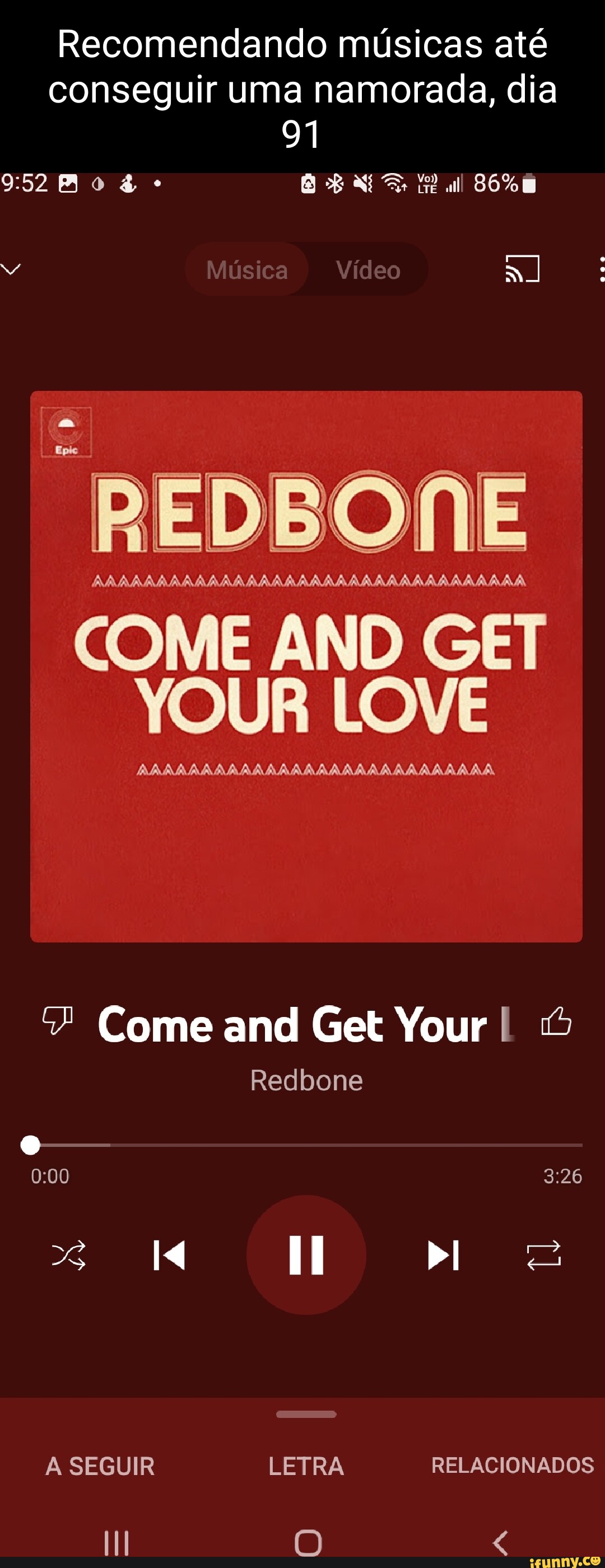 Tradução da Música: Come and Get Your Love - Redbone