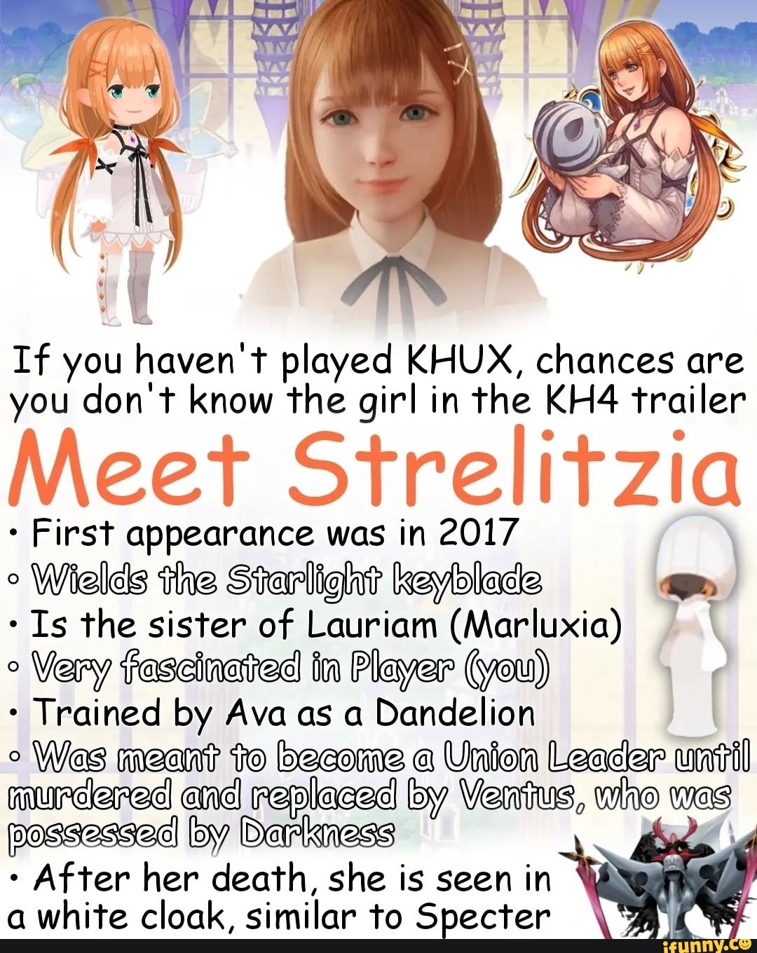 Who is Strelitzia in Kingdom Hearts 4?