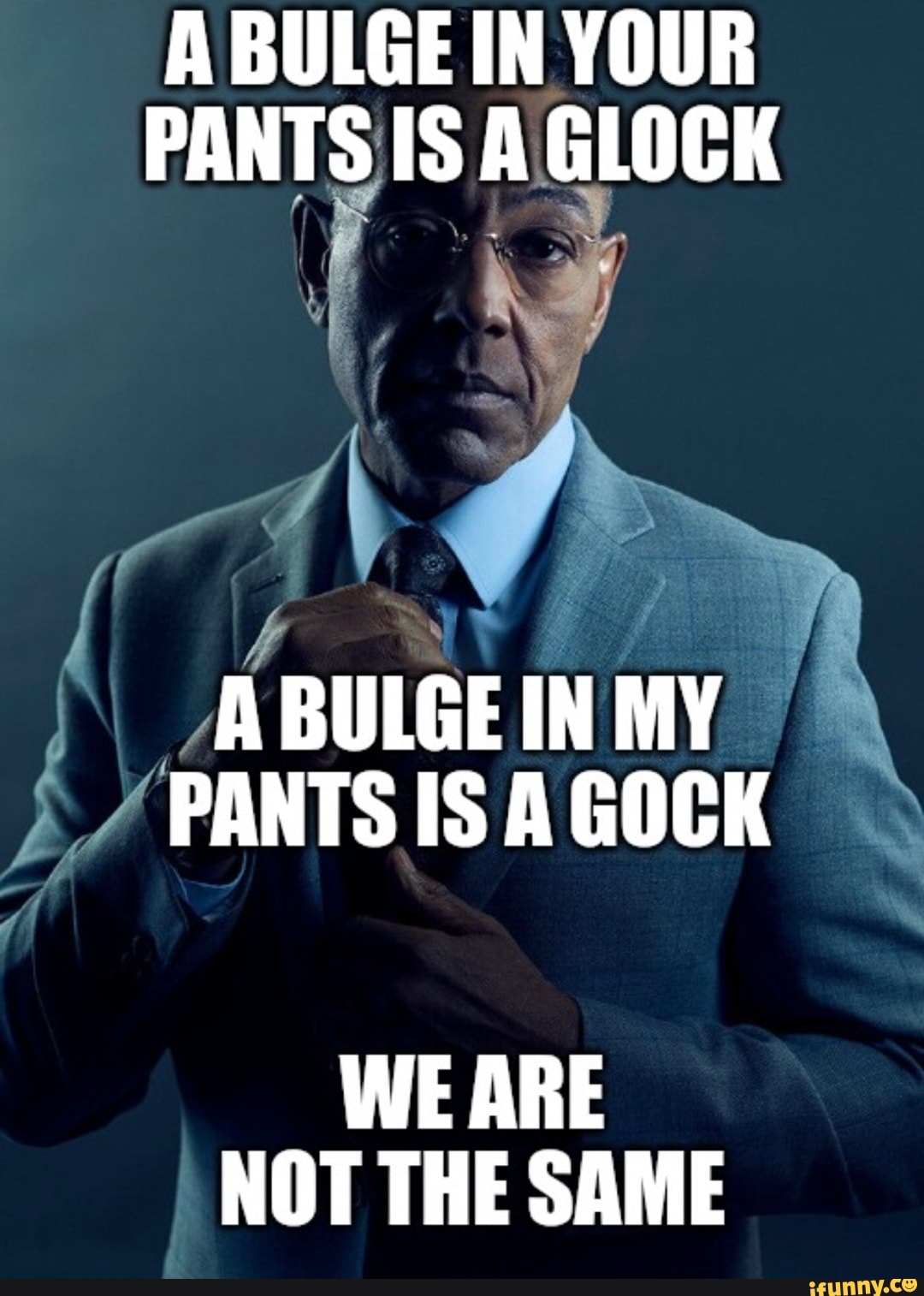 Bulge in pants meme