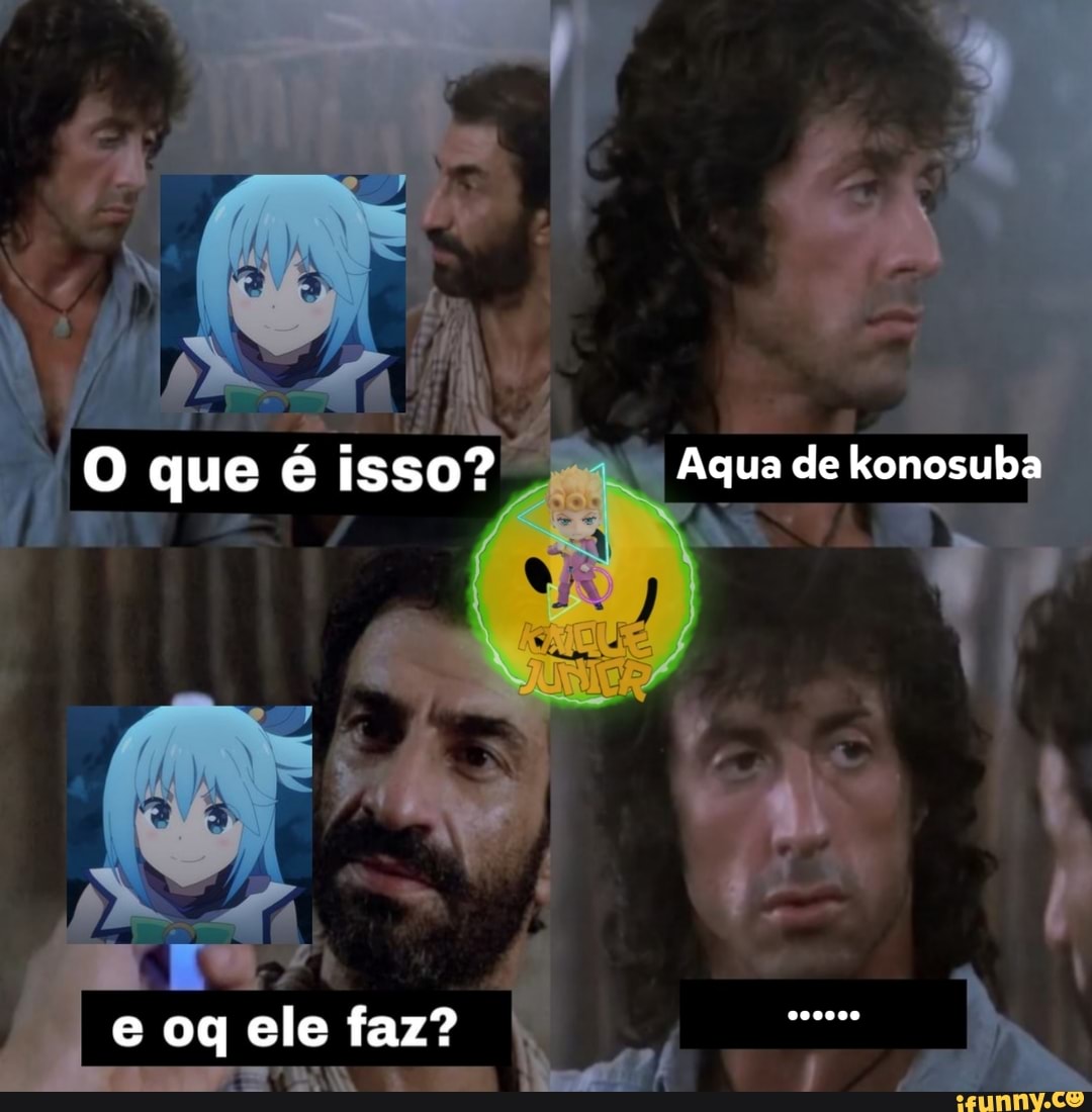 Decidi assistir Konosuba depois de ver alguns memes * - iFunny Brazil