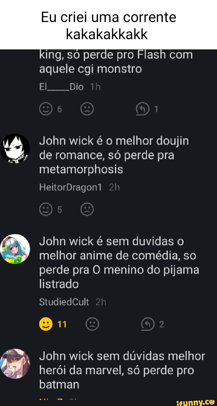 Roblox John Wick smells you - iFunny Brazil