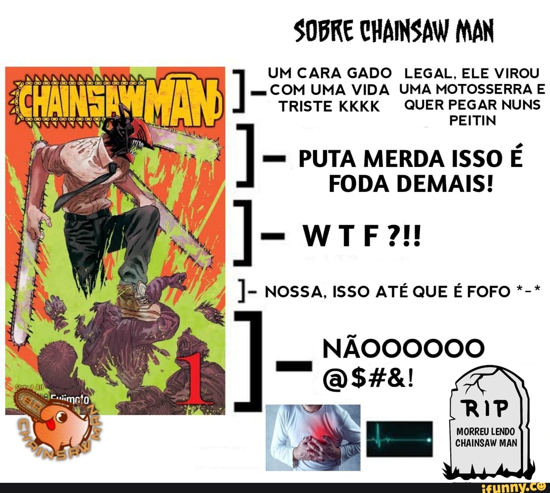 SUA CHIFRUDA DE MERDA - (Chainsaw Man dublado) #chainsawman #chain #