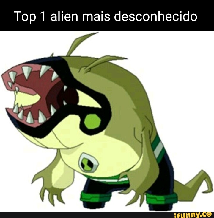 Minha tier list de aliens podem TIERMAKER meter pau Ge al - iFunny Brazil