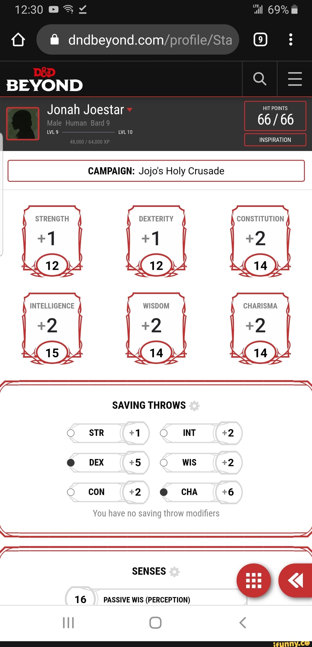 We made a jojo DnD campaign. BEYOND Jonah Joestar LVL9 CAMPAIGN Jojo