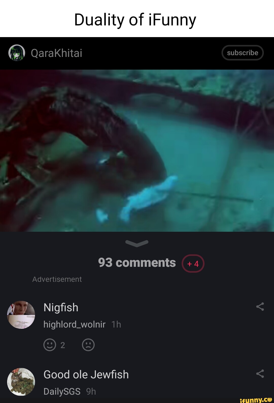 Nigfish memes. Best Collection of funny Nigfish pictures on iFunny Brazil