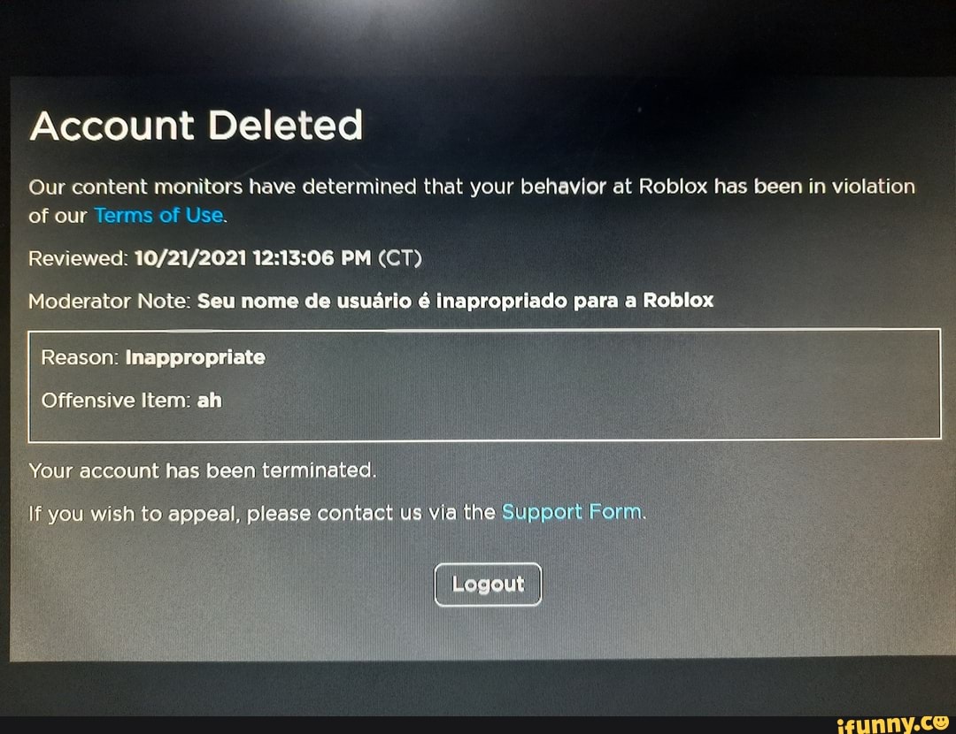 How To Log Out Of Roblox Account 